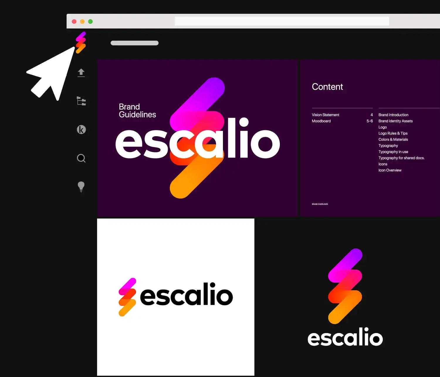 Custom branding page