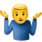 Schulterzucken Emoji