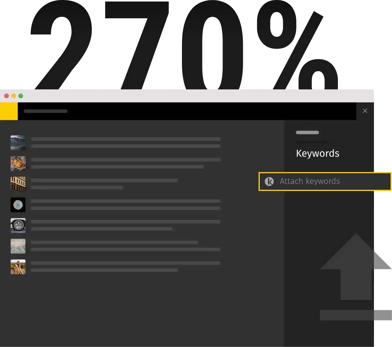 Finden Sie Assets schneller mit Schlüsselwörtern