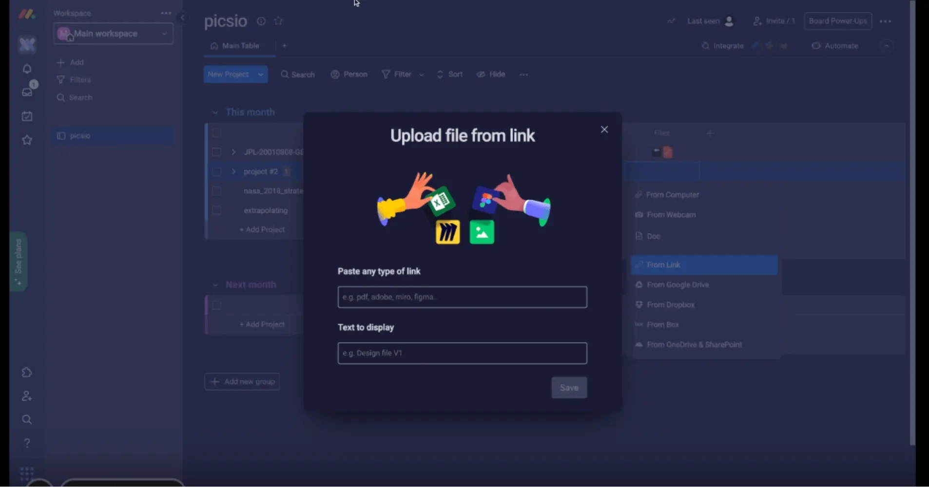 How to Integrate Monday.com with Pics.io?
