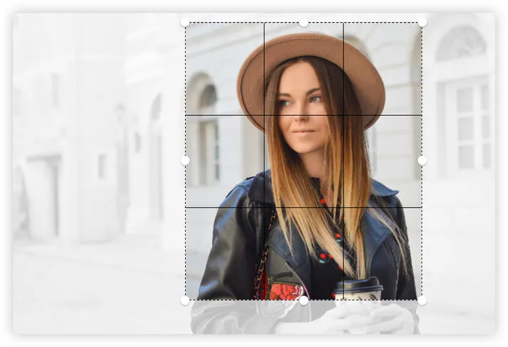 Crop images for social media