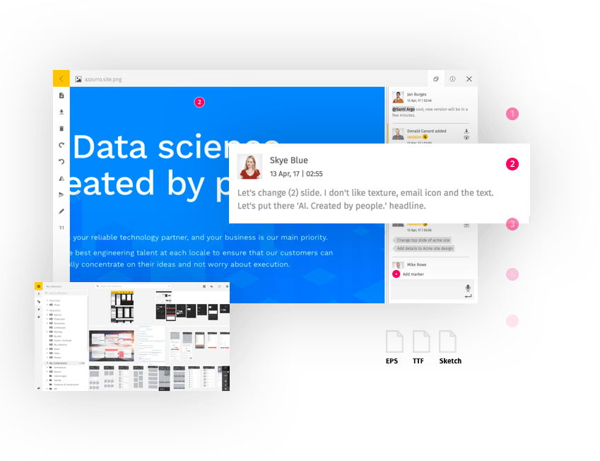 version control and collaboration tool for designers